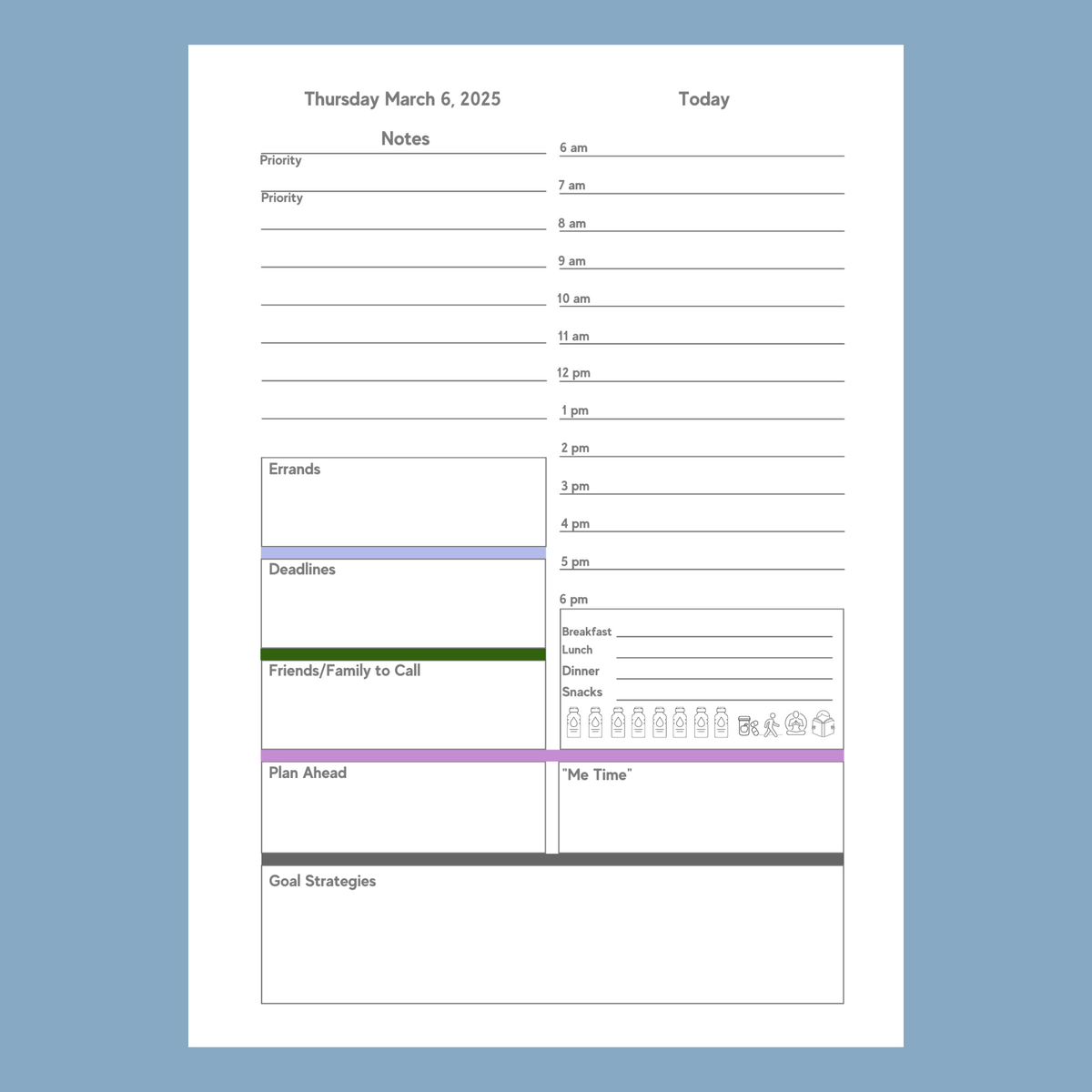All in One Planner 2025 Butterflies Bella Grace Planners