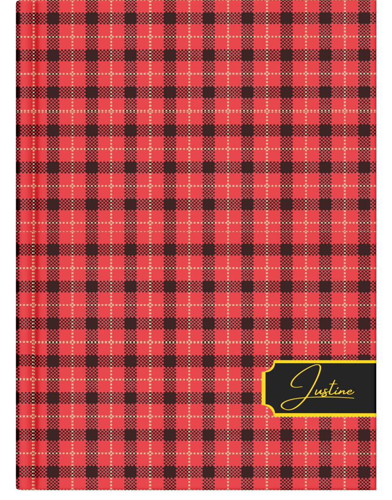 All in One Planner:  Red Flannel Cozy