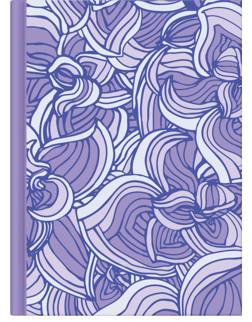Soft Cover Planner:  Purple Swirl