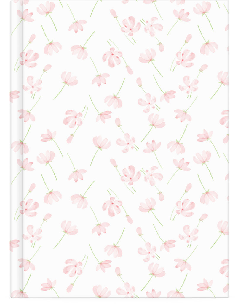 Daily Planner:  Pink Flowers