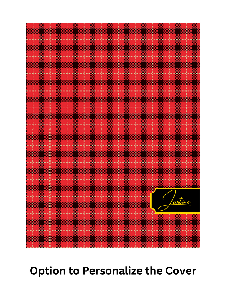All in One Planner:  Red Flannel Cozy