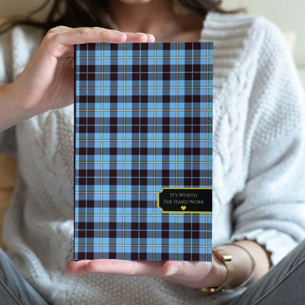 All in One Planner:  Blue Flannel Cozy