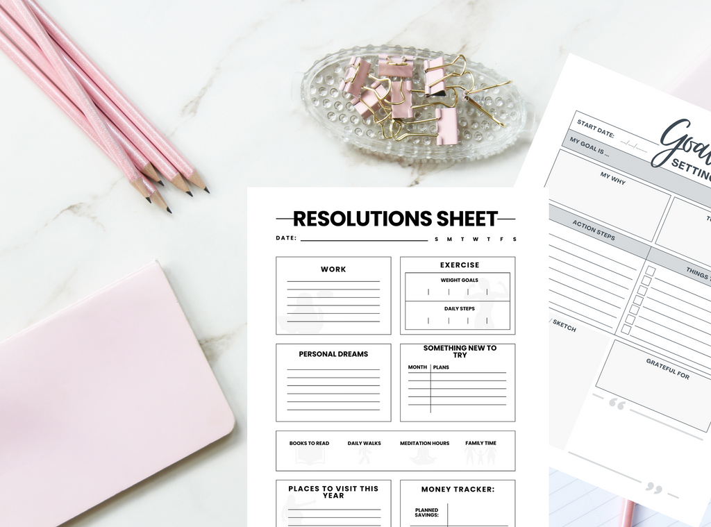 All in One Planner:  Ombre