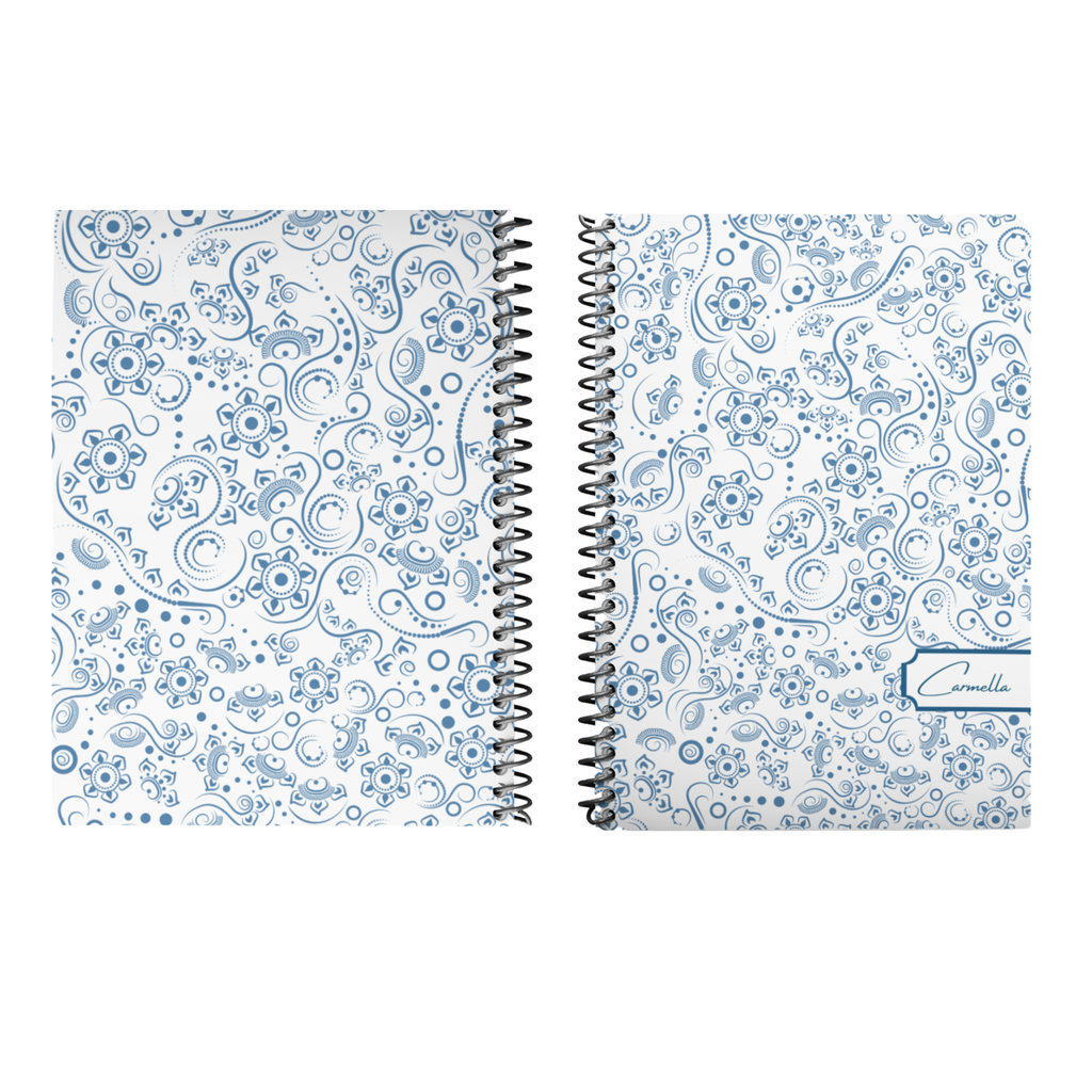 All in One Planner:  China Blue